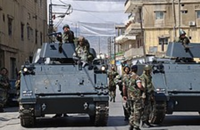 lebanese army 224 88 (photo credit: AP)