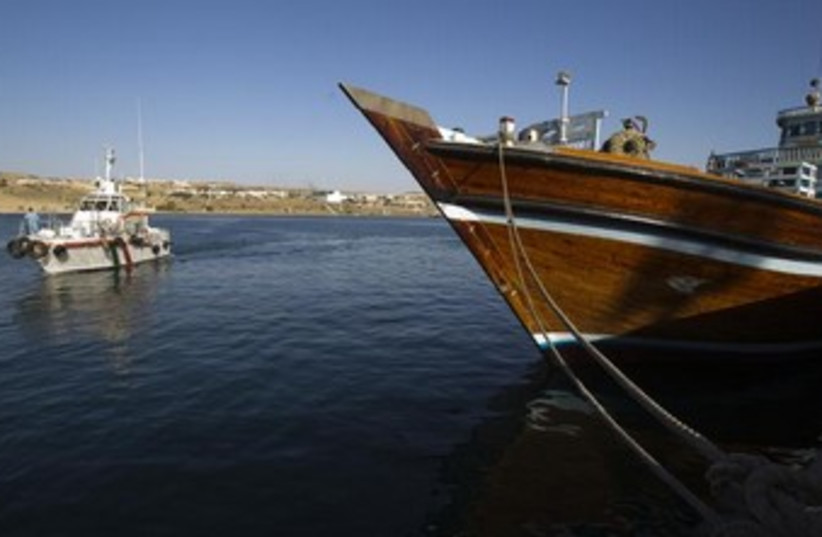 A general view of the port of Kalantari in the city of Chabahar. (credit: REUTERS)
