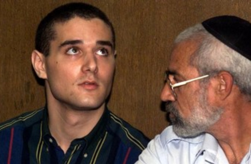 Samuel Sheinbein pleads guilty in Tel Aviv court, September 2, 1999 (photo credit: REUTERS)