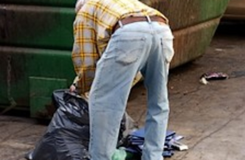 poverty garbage 224.88 (photo credit: Ariel Jerozolimski)