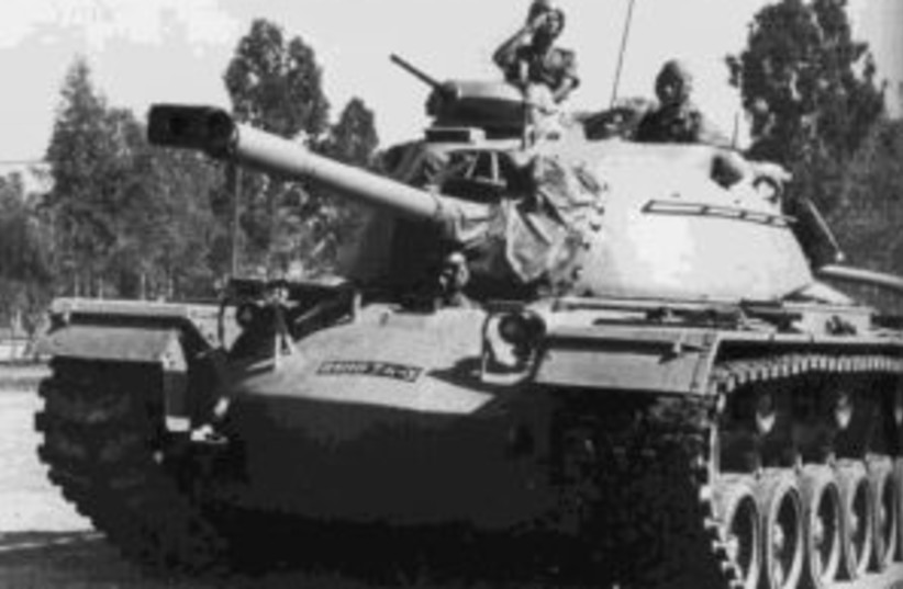 b&w idf tank 1967 298 88 (photo credit: IDF)