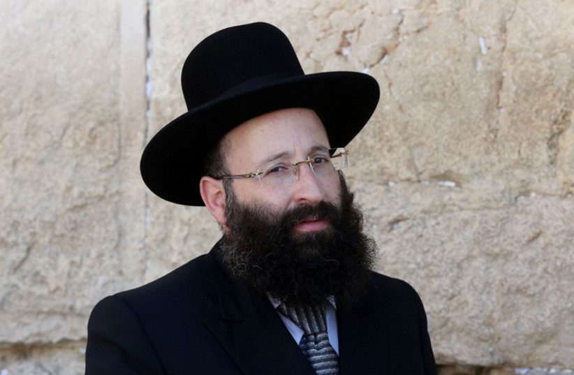 Rabbi Shmuel Rabinowitz (photo credit: MARC ISRAEL SELLEM/THE JERUSALEM POST)