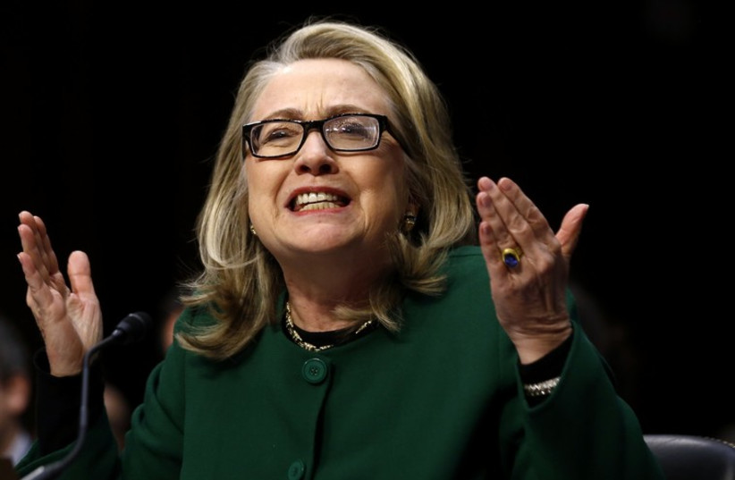 Hilary Clinton (photo credit: REUTERS)