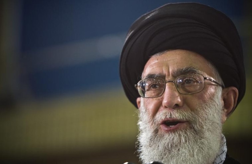 Iran's Supreme Leader Ayatollah Ali Khamenei (photo credit: REUTERS)
