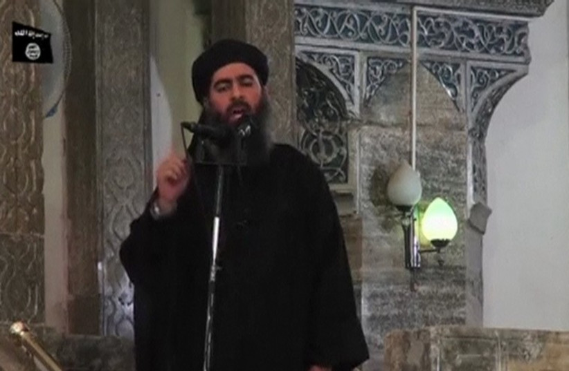 Abu Bakr Al-Baghdadi (photo credit: REUTERS)