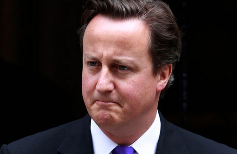 British Prime Minister David Cameron. (photo credit: REUTERS)
