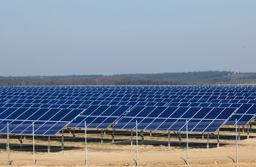 Solar panels (photo credit: INGIMAGE)