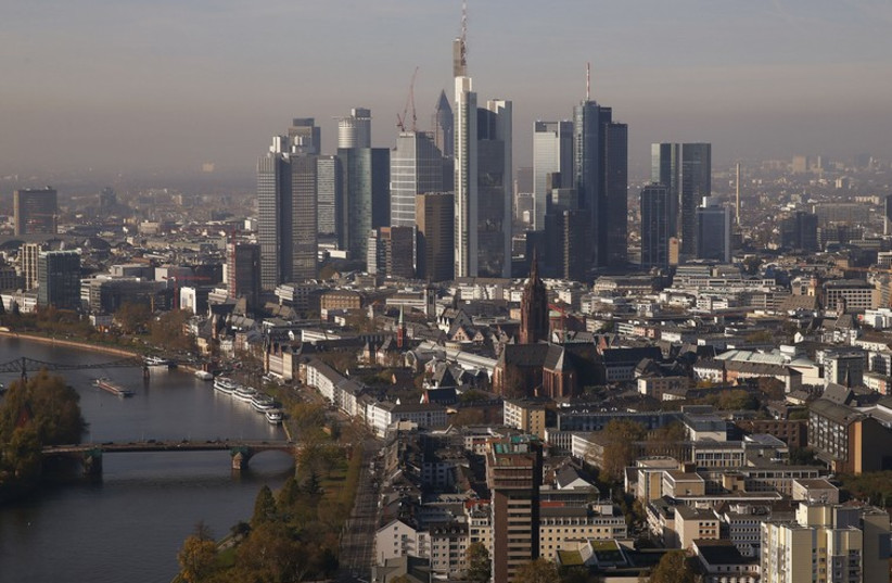 The Frankfurt skyline (photo credit: REUTERS)