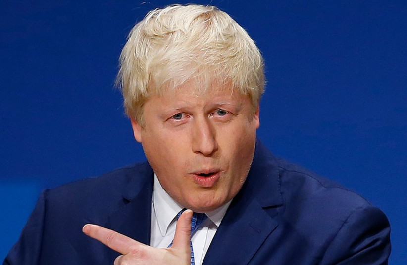 UK Foreign Secretary Boris Johnson (photo credit: REUTERS)