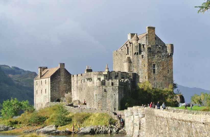 THE EILEAN DONAN Castle in western Scotland (credit: SETH J. FRANTZMAN)