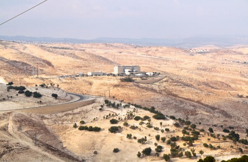 The E1 territory, located outside of Jerusalem and within the jurisdiction of the Ma'aleh Adumim settlement