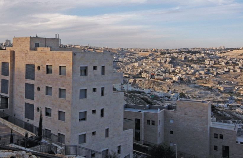 Apartment blocks in Nof Zion. (photo credit: REUTERS)