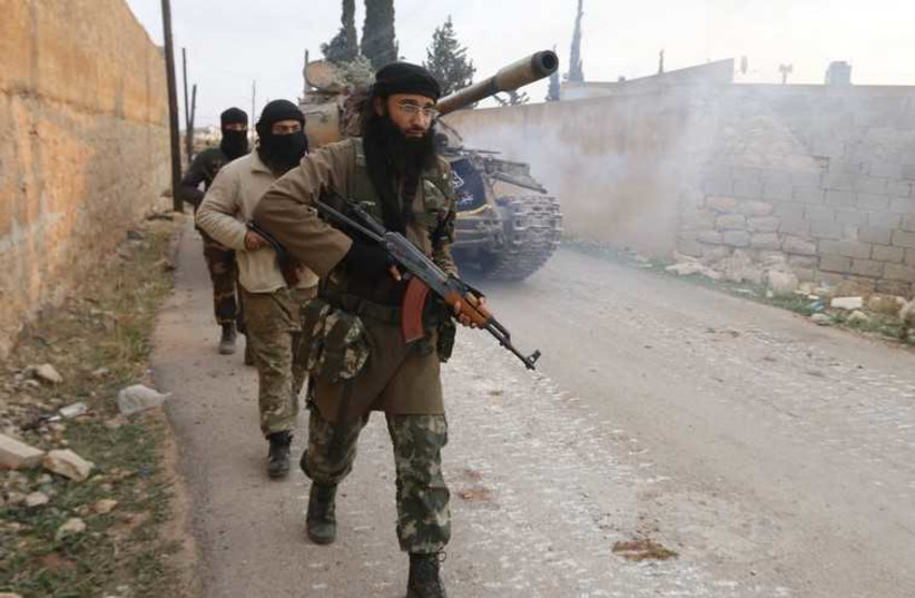 Members of al-Qaida's‏ Nusra Front [File] (photo credit: REUTERS)