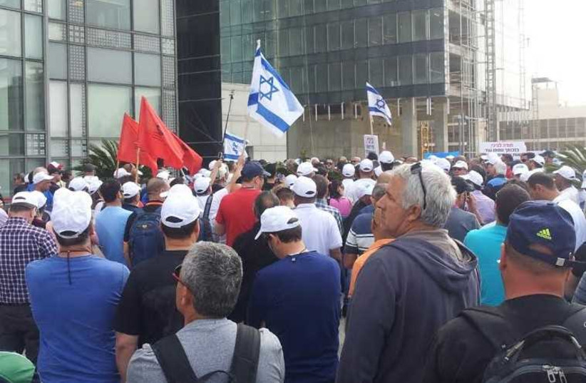 Histadrut protest [File] (photo credit: Courtesy)