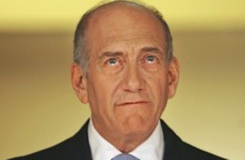 olmert says fuck 248 88 (photo credit: AP)