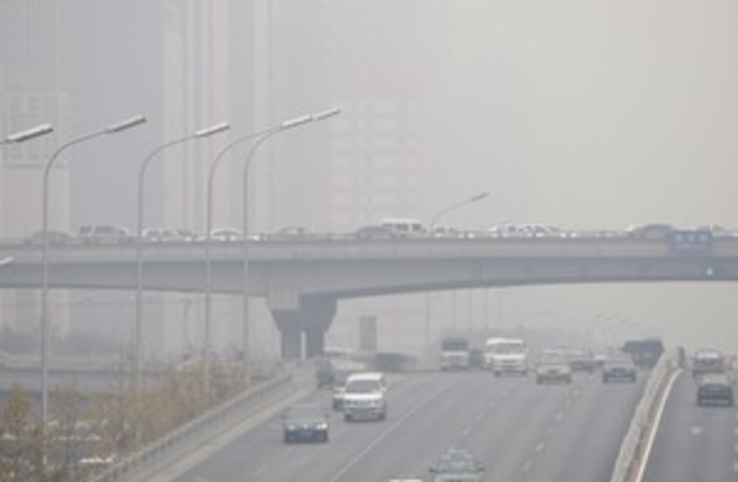 pollution (photo credit: AP)