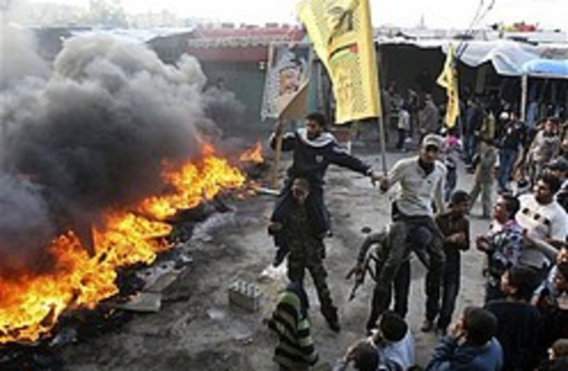 pro--gaza protest lebanon 248 88 (photo credit: AP [file])