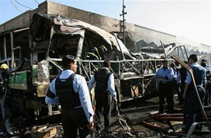 iraq bus bombing 298.88 (photo credit: )