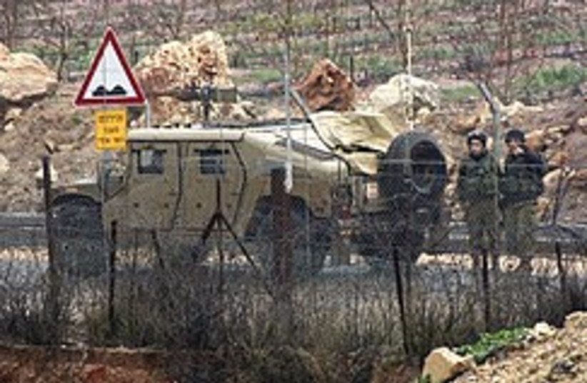 IDF on Lebanese border 248.88 (photo credit: AP)