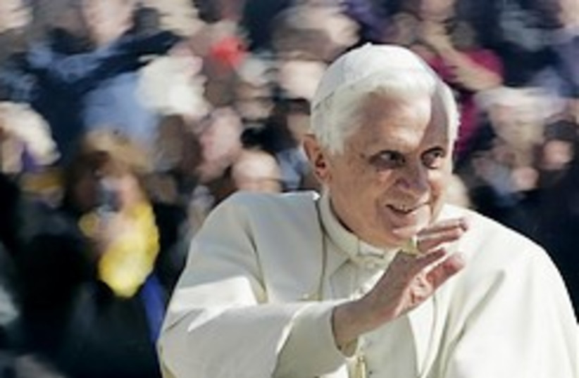 pope benedict wassup guys 248 88 (photo credit: AP [file])