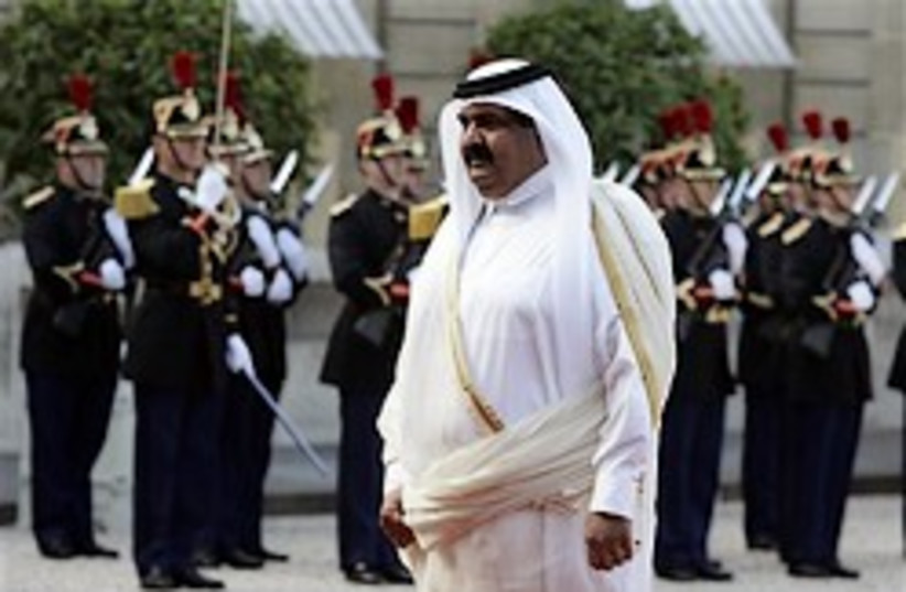Emir of Qatar 248 88 ap (photo credit: )