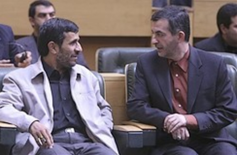 Ahmadinejad Mashai 248.88 (photo credit: AP)