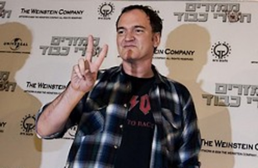Tarantino in israel 248.88 ap (photo credit: AP)