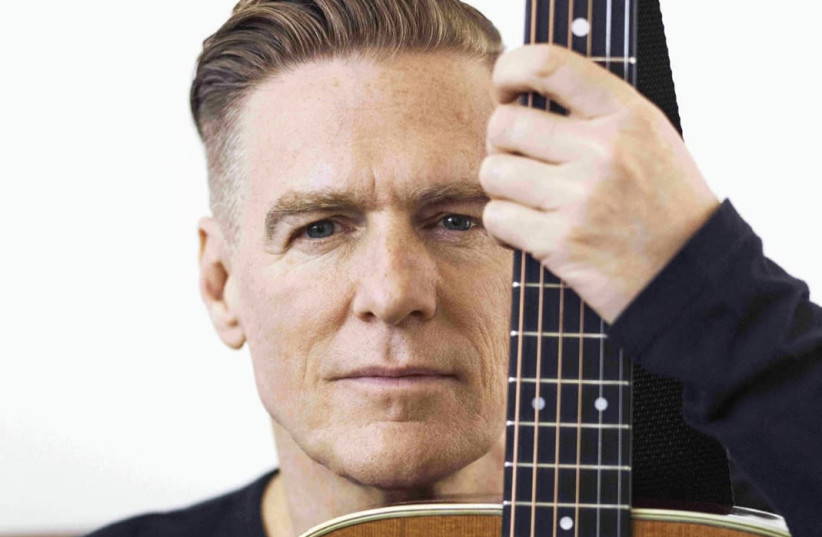 Canadian rock star Bryan Adams is performing three shows in Israel in December. (photo credit: Courtesy)