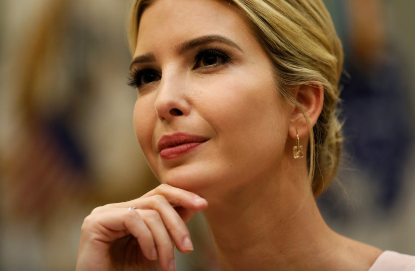 Ivanka Trump leads a listening session with military spouses at the White House in Washington (photo credit: REUTERS / JONATHAN ERNST)