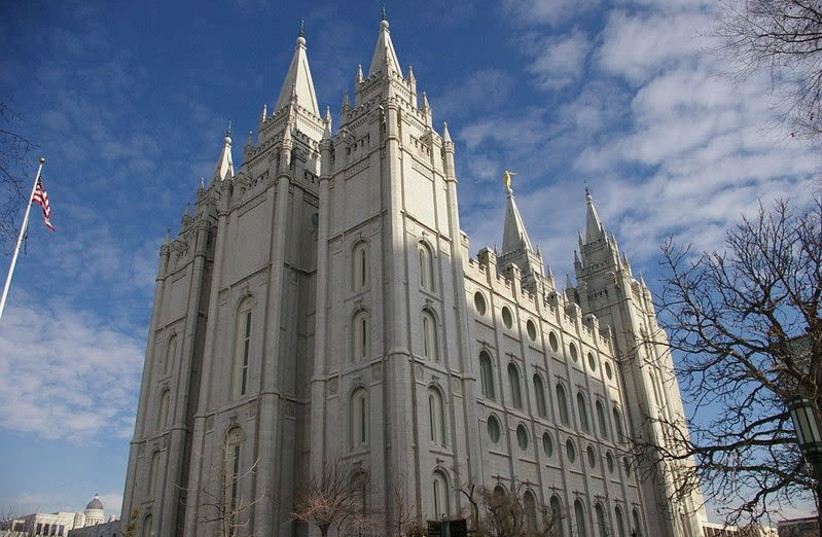 The Salt Lake City Temple of the Church of Latter Day Saints (Mormons) (credit: SALT LAKE LDS TEMPLE/ WIKIMEDIA)