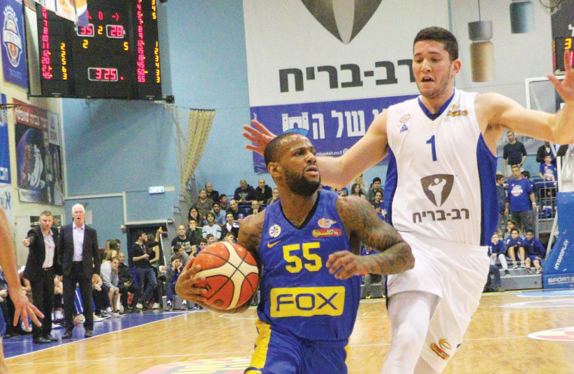 Maccabi Tel Aviv’s Pierre Jackson  (photo credit: ADI AVISHAI)