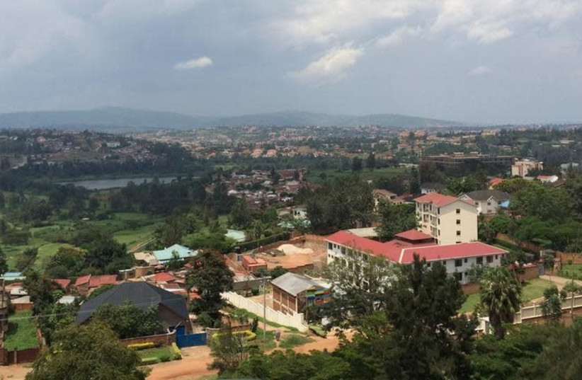 A general view of Rwanda's capital Kigali, March 26, 2014 (photo credit: EDMUND BLAIR/REUTERS)
