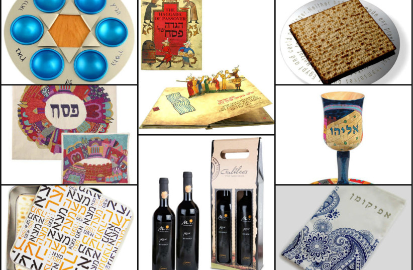Eight gifts for Passover 2018 (photo credit: JWG)
