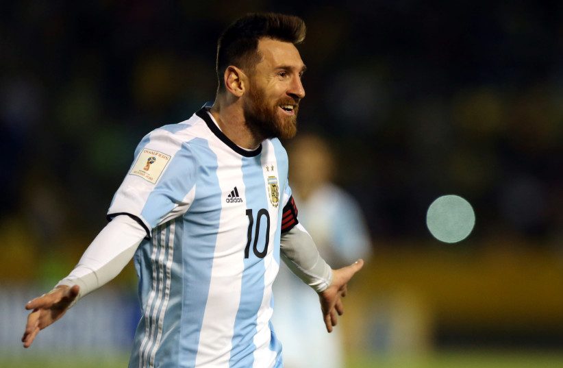 Argentina's Lionel Messi (photo credit: REUTERS)