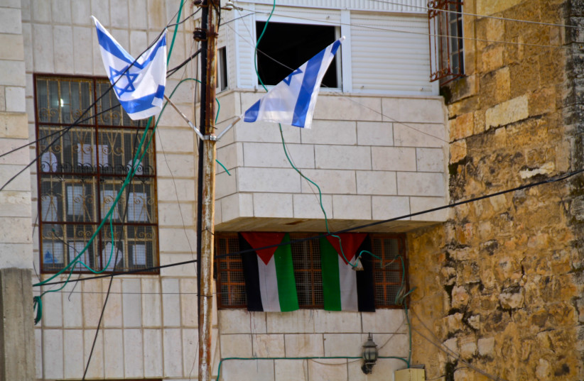 The Beit Hamachpela building in Hebron. (photo credit: TOVAH LAZAROFF)