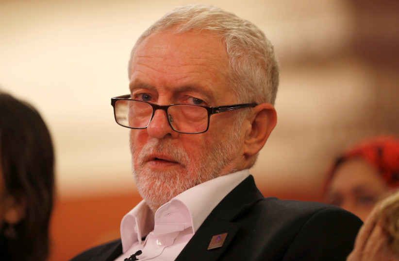  Britain's opposition Labour Party leader, Jeremy Corbyn (photo credit: PETER NICHOLLS/REUTERS)