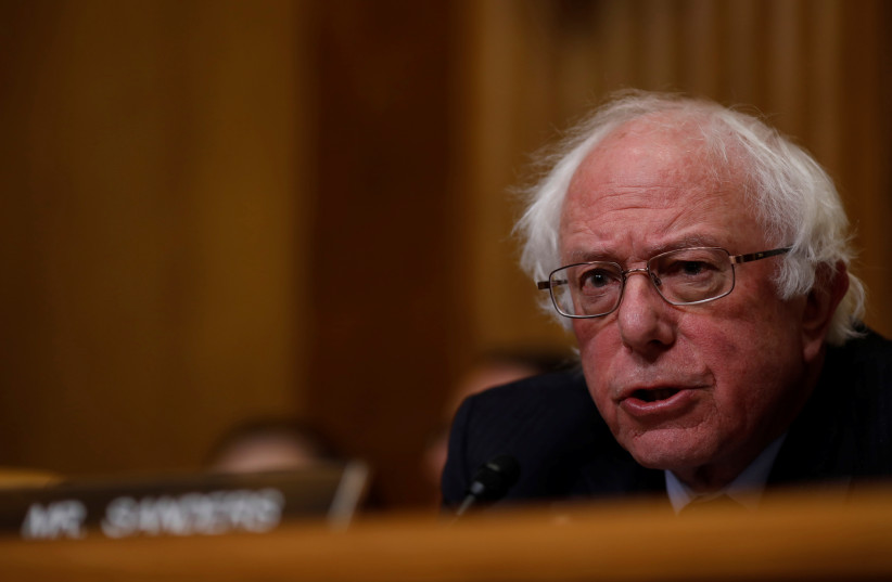 Sen. Bernie Sanders (I-VT) (photo credit: REUTERS/AARON P. BERNSTEIN)