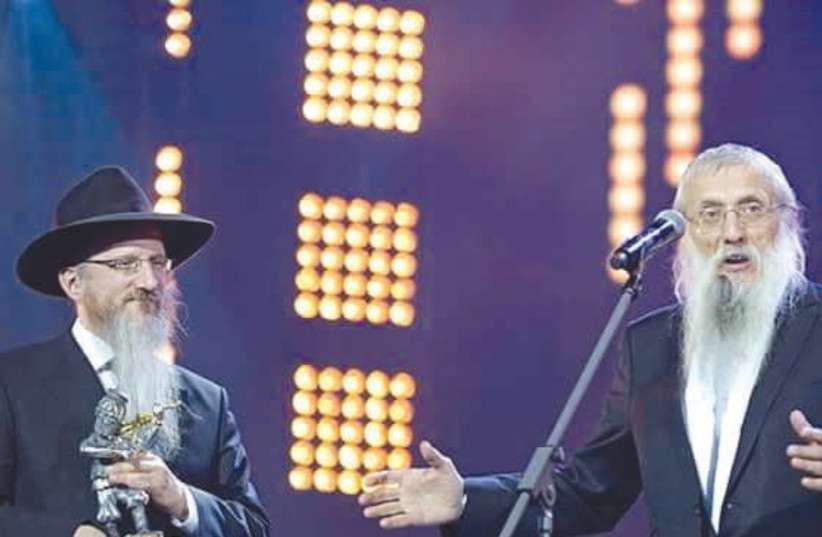 YOSEF MENDELEVICH (right) with Russia’s Chief Rabbi Berel Lazar.  (photo credit: Courtesy)