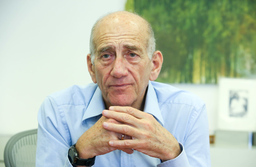 Former prime minister Ehud Olmert (credit: MARC ISRAEL SELLEM/THE JERUSALEM POST)