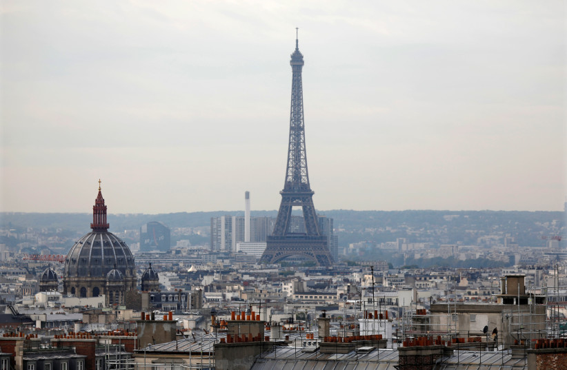 General view of the Eiffel Tower in Paris, France (credit: CHARLES PLATIAU / REUTERS)