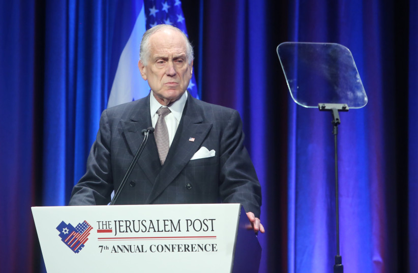 World Jewish Congress President Ronald Lauder at the 7th Annual JPost Conference in NY (photo credit: MARC ISRAEL SELLEM)