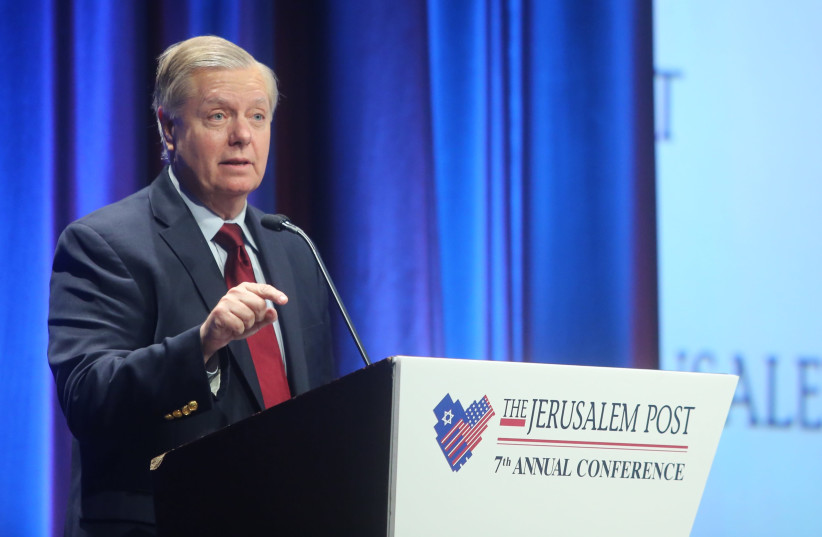 Lindsey Graham, United States Senator (R) from South Carolinaat the 7th Annual JPost Conference