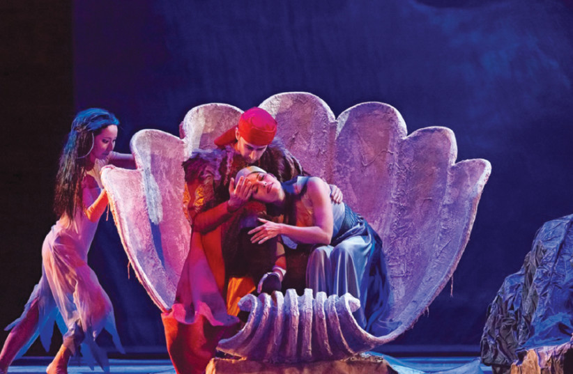 A scene from The Israeli Opera's ‘Dido and Aeneas’ (photo credit: Courtesy)