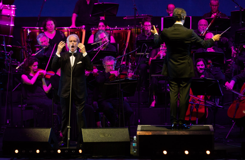 José Carreras in Ashdod alongside the Jerusalem Symphony Orchestra (photo credit: GUY PRIVES)