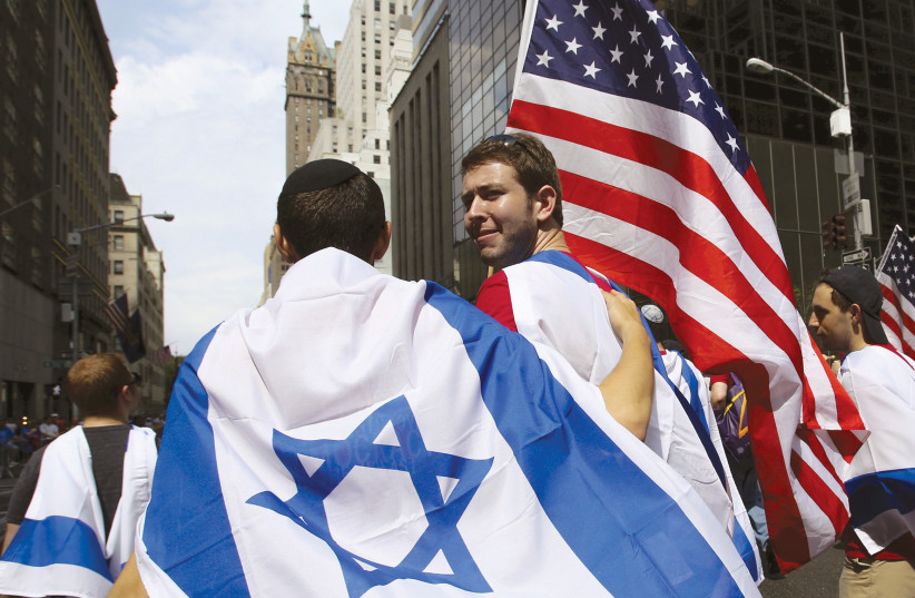 American and Israeli Jews [Illustrative] (credit: REUTERS)