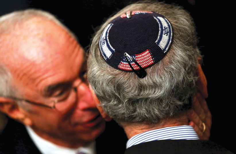 Have some American Jews replaced Judaism with liberalism? (credit: REUTERS)