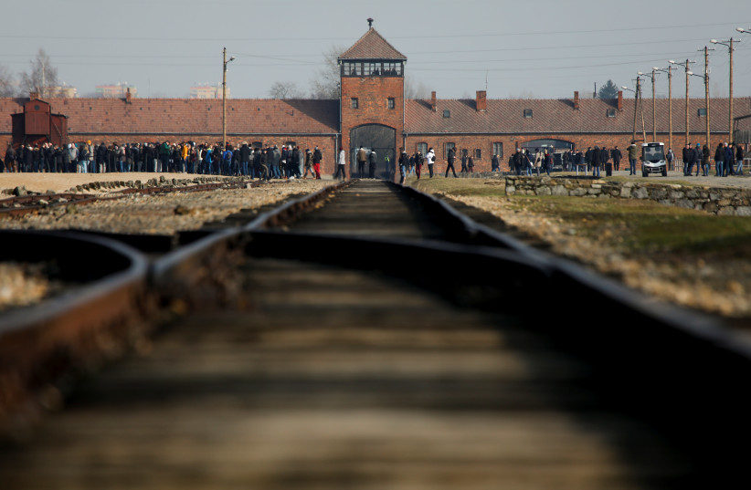 The former concentration camp Auschwitz (credit: KACPER PEMPEL / REUTERS)