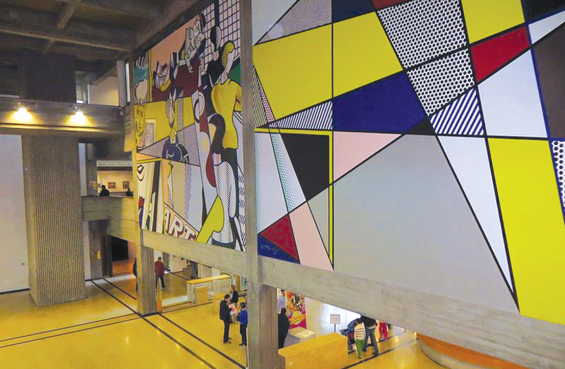 WHETHER IT’S Lichtenstein or Agam, the Tel Aviv Museum of Art will challenge your perceptions. (credit: Wikimedia Commons)