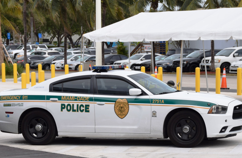 Miami Dade Police car, illustrative (photo credit: Wikimedia Commons)