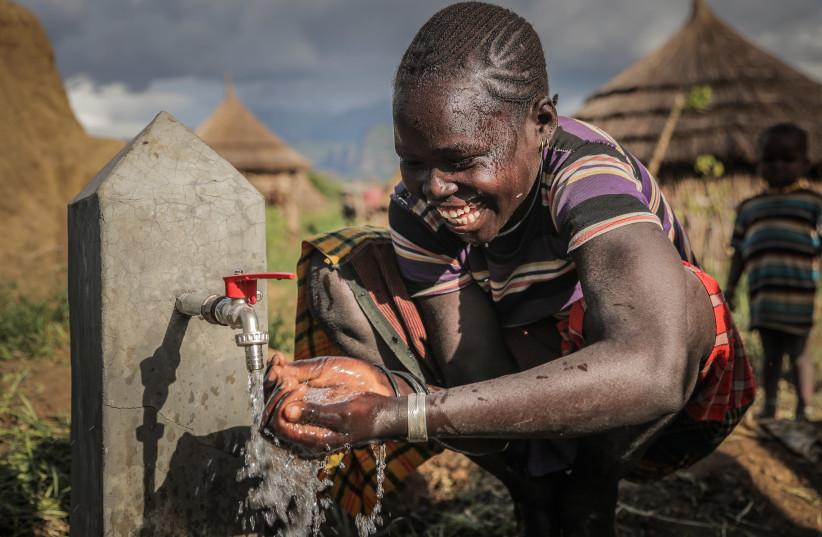 The Karamoja region of Uganda, where Innovation: Africa was installing a solar water pumping system.  (credit: LIOR SPERANDEO FOR INNOVATION:AFRICA)